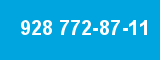 928 772-87-11